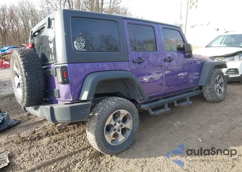 2017 Jeep Wrangler Unlimited Sport 4X4 из США, поврежденный, VIN 1C4BJWDG2HL730714